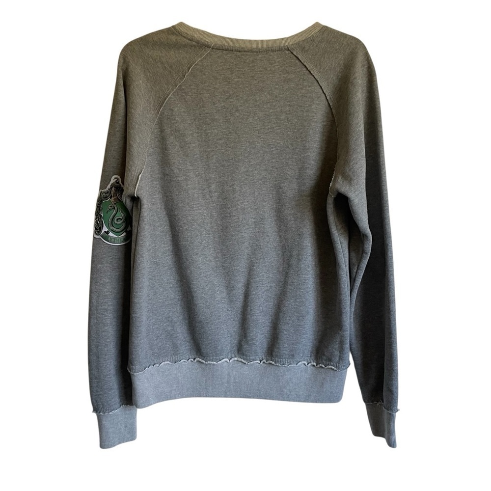Warner Brothers Universal Studios Slytherin Crew Sweatshirt Unisex NWOT - Picture 9 of 13